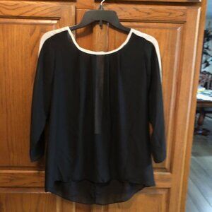 The Limited Women's sheer Black Blouse Size XS